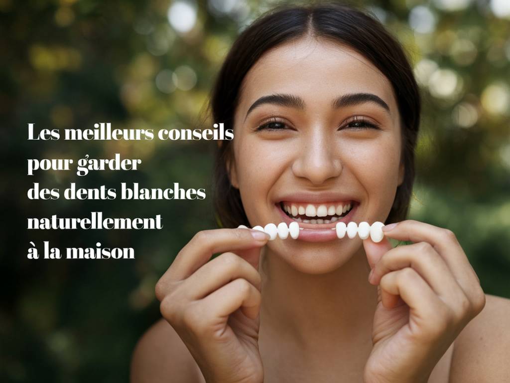 les meilleurs conseils pour garder des dents blanches naturellement à la maison